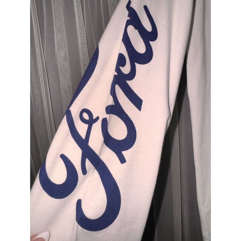 Ford Cobra Logo Long Sleeve White Shirt By Red Jacket - Picture 6 of 11
